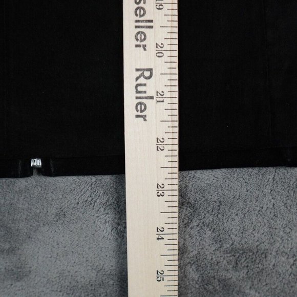 Raffaelo Women's Suede Leather Jacket Size XL Black Silver Zipper‎ Stylish READ - Picture 7 of 9